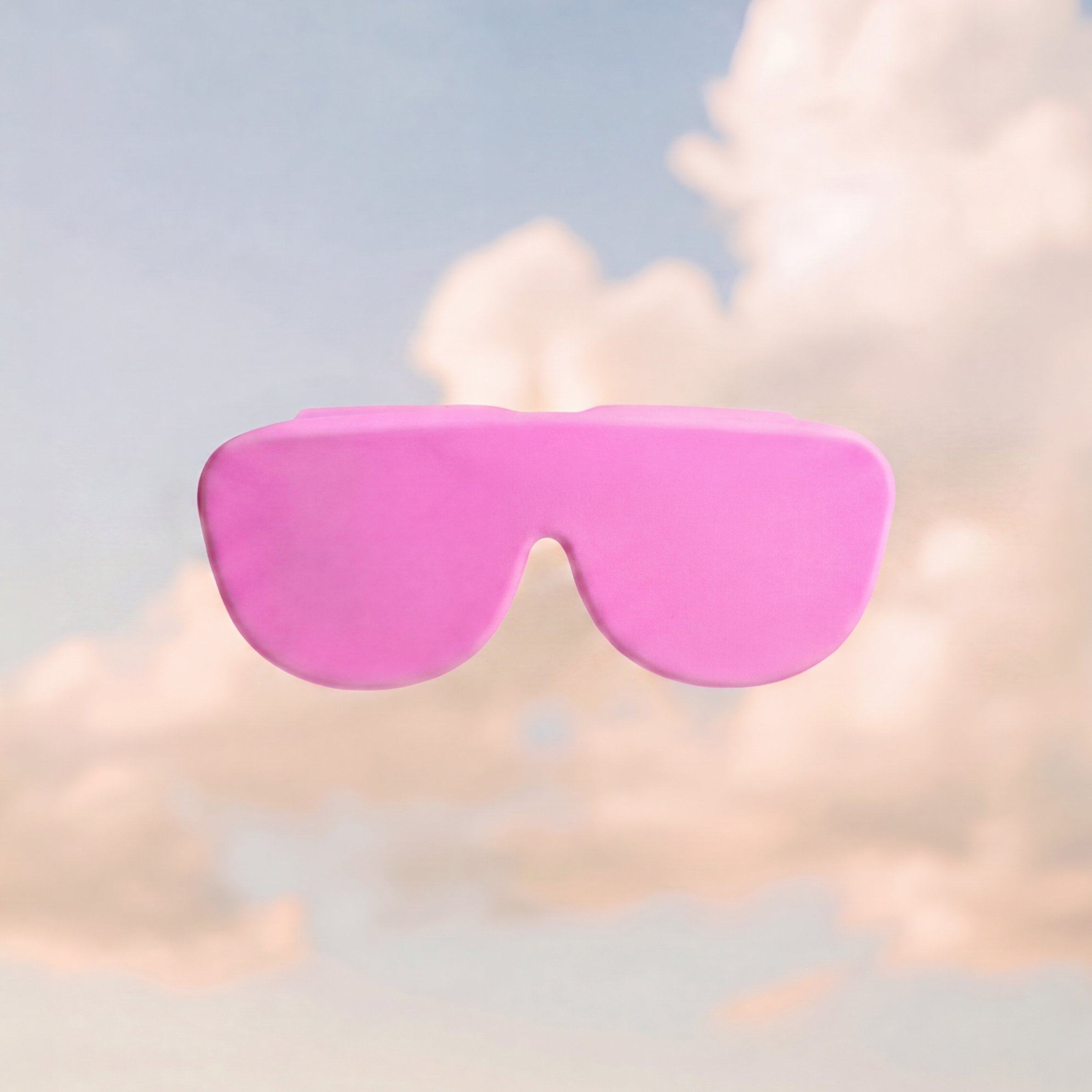 Pink Cherié Cover - silicone lens protector for sunglasses in pink
