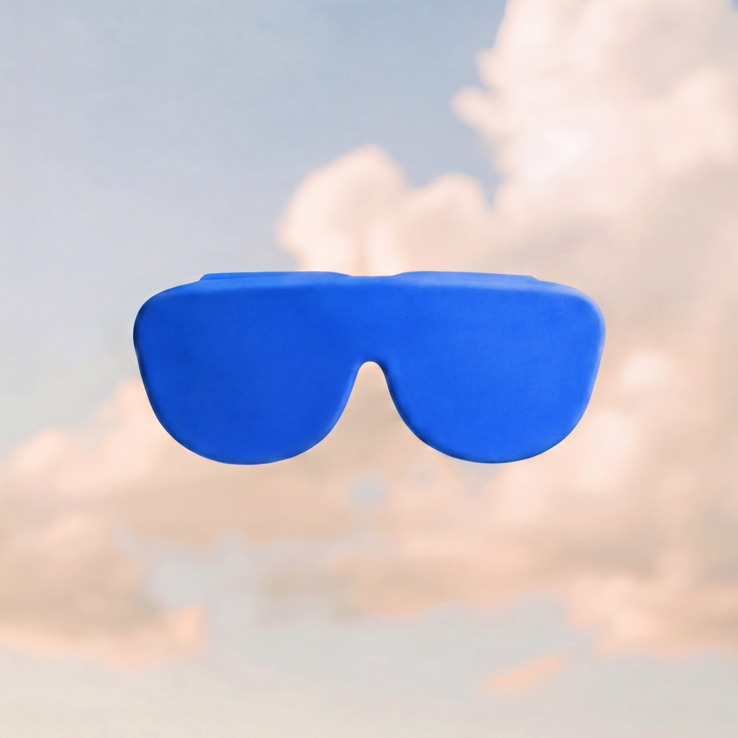 Royal Blue Cherié Cover - silicone lens protector for sunglasses in royal blue