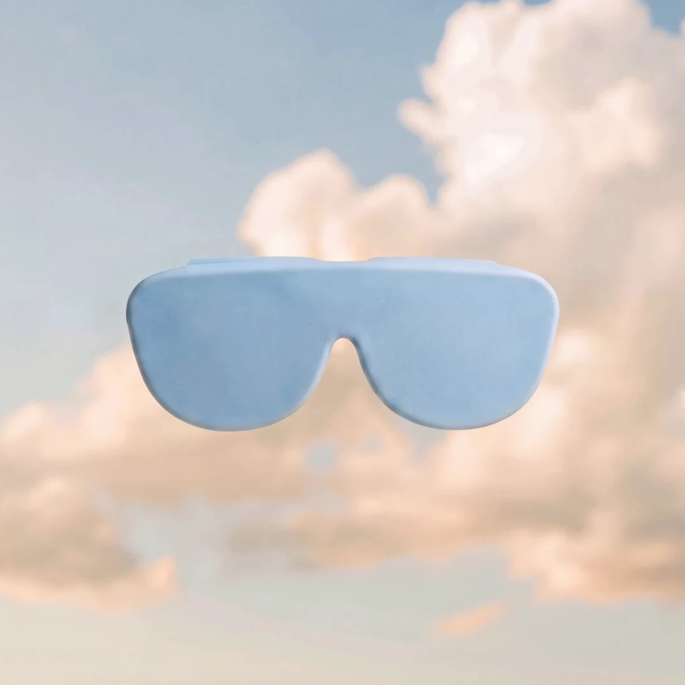 Sky Blue Cherié Cover - silicone lens protector for sunglasses in sky blue